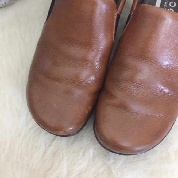 [Klogs] Brown Leather Women's Tucker Shoes - Picture 4 of 11